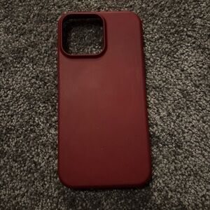 Elegant Maroon Phone Case
